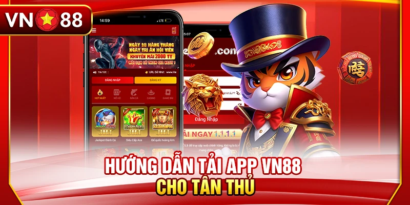 Hướng dẫn tải app VN88 cho tân thủ