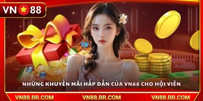 Những khuyến mãi hấp dẫn của VN88 cho hội viên